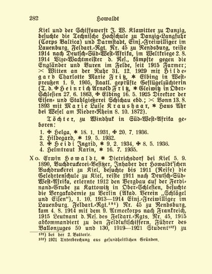 Sonderdruck aus dem Deutschen Geschlechterbuch - Seite 282